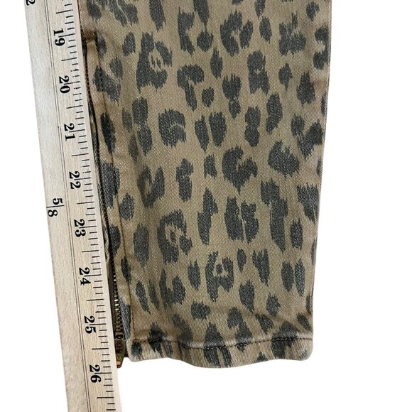 Frame Jeans Cheetah Print Cargo Skinny Ankle Pants Size 29‎ - Picture 8 of 8